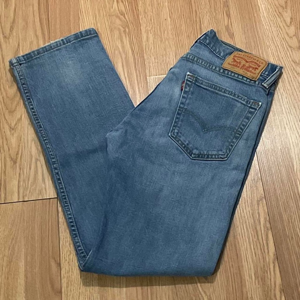 Levis 505 Men’s 31x32 (30x31) Straight Leg Jeans Medium Blue Denim Classic